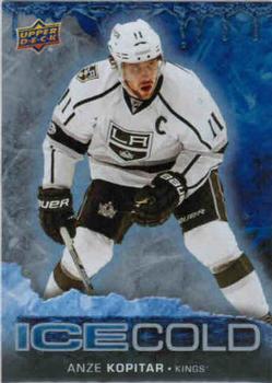 2017-18 Upper Deck Overtime - Ice Cold #IC-2 Anze Kopitar Front
