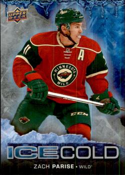 2017-18 Upper Deck Overtime - Ice Cold #IC-8 Zach Parise Front