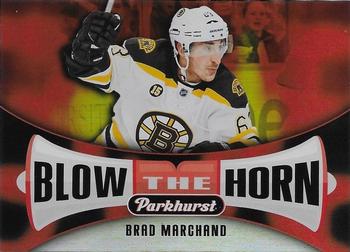 2017-18 Parkhurst - Blow the Horn #BH-9 Brad Marchand Front