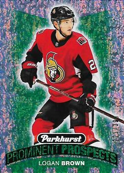 2017-18 Parkhurst - Prominent Prospects Green #PP-22 Logan Brown Front