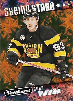 2017-18 Parkhurst - Seeing Stars #SS-4 Brad Marchand Front