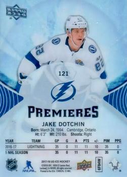 2017-18 Upper Deck Ice #121 Jake Dotchin Back