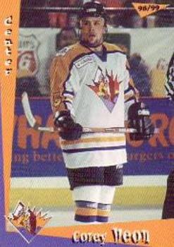 1998-99 El Paso Buzzards (WPHL) #4 Corey Heon Front