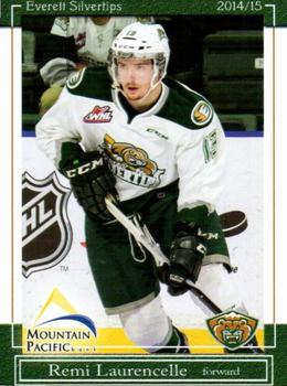 2014-15 Grandstand Everett Silvertips (WHL) #8 Remi Laurencelle Front