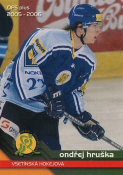 2005-06 Czech OFS #211 Ondrej Hruska Front