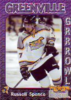 2003-04 Greenville Grrrowl (ECHL) #NNO Russell Spence Front