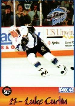 1998-99 Baton Rouge Kingfish (ECHL) #6 Luke Curtin Front