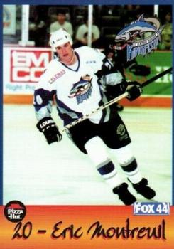 1998-99 Baton Rouge Kingfish (ECHL) #14 Eric Montreuil Front