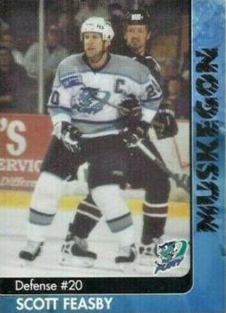 2003-04 Muskegon Fury (UHL) #6 Scott Feasby Front