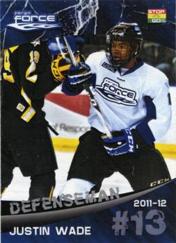 2011-12 Fargo Force (USHL) #5 Justin Wade Front