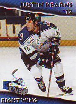 1998-99 EBK BC Icemen (UHL) #7 Justin Kearns Front