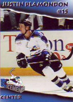 1998-99 EBK BC Icemen (UHL) #9 Justin Plamondon Front