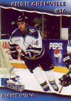 1998-99 EBK BC Icemen (UHL) #10 Chris Grenville Front