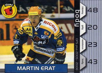 2005-06 Czech OFS - Points Leaders #8 Martin Erat Front