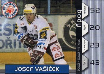 2005-06 Czech OFS - Points Leaders #9 Josef Vasicek Front