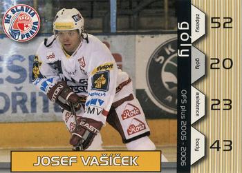 2005-06 Czech OFS - Goals Leaders #12 Josef Vasicek Front