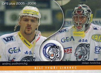 2005-06 Czech OFS - Team Leaders #K05 Andrej Podkonicky / Milan Hnilicka Front