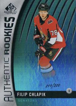 2017-18 SP Game Used - Authentic Rookies Rainbow #129 Filip Chlapik Front