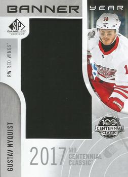 2017-18 SP Game Used - Banner Year 2017 Centennial Classic #BCC-GN Gustav Nyquist Front