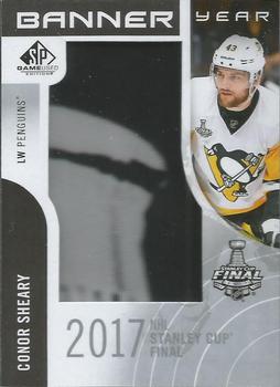2017-18 SP Game Used - Banner Year Stanley Cup Finals #BSC-CS Conor Sheary Front
