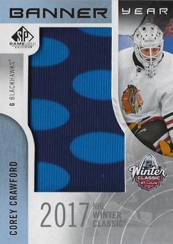 2017-18 SP Game Used - Banner Year 2017 Winter Classic #BWC-CC Corey Crawford Front
