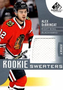 2017-18 SP Game Used - Rookie Sweaters Jersey Relics #RS-AD Alex DeBrincat Front