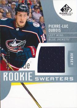 2017-18 SP Game Used - Rookie Sweaters Jersey Relics #RS-PD Pierre-Luc Dubois Front
