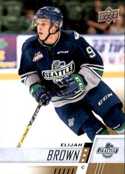 2017-18 Upper Deck CHL #53 Elijah Brown Front