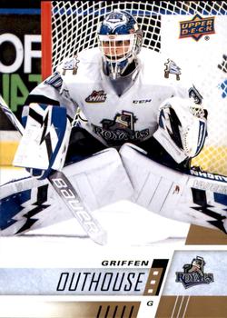 2017-18 Upper Deck CHL #127 Griffen Outhouse Front