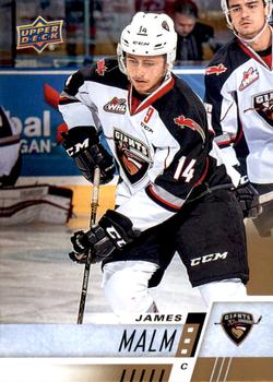 2017-18 Upper Deck CHL #180 James Malm Front
