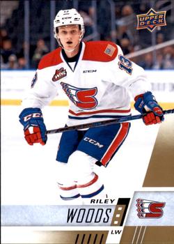 2017-18 Upper Deck CHL #268 Riley Woods Front