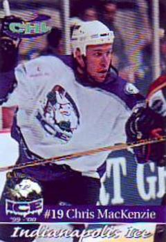 1999-00 Roox Indianapolis Ice (CHL) #12 Chris MacKenzie Front
