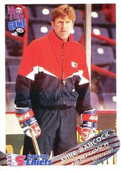 1999-00 Grandstand Spokane Chiefs (WHL) #NNO Mike Babcock Front