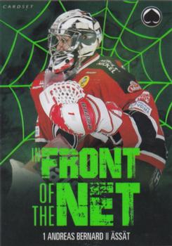 2017-18 Cardset Finland - In Front of the Net #IFOTN15 Andreas Bernard Front