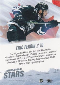 2017-18 Cardset Finland - International Stars #IS8 Eric Perrin Back