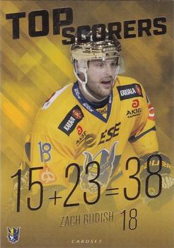 2017-18 Cardset Finland - Top Scorers #TS4 Zach Budish Front
