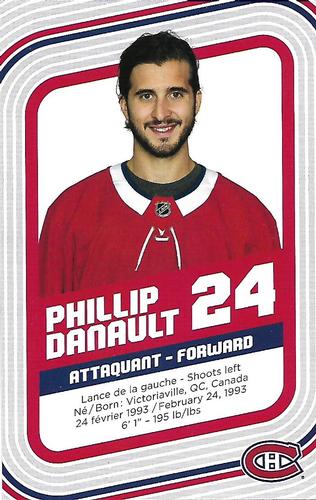 2017-18 Montreal Canadiens #NNO Phillip Danault Back