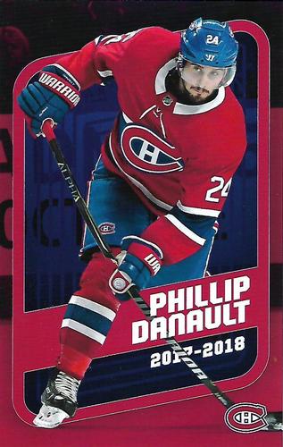 2017-18 Montreal Canadiens #NNO Phillip Danault Front