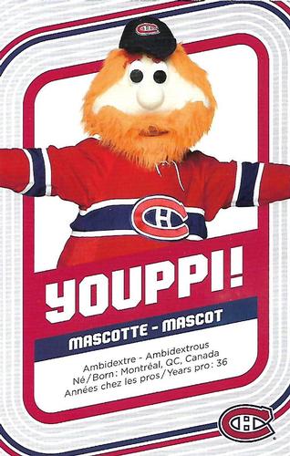 2017-18 Montreal Canadiens #NNO Youppi Back