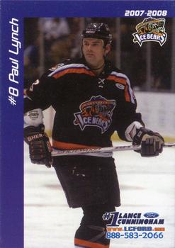 2007-08 Ford Knoxville Ice Bears (SPHL) #NNO Paul Lynch Front
