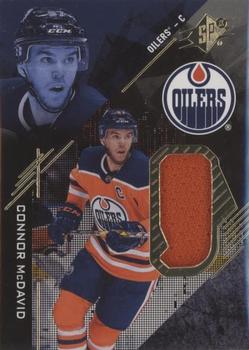 2017-18 SPx - Material Jersey #20 Connor McDavid Front