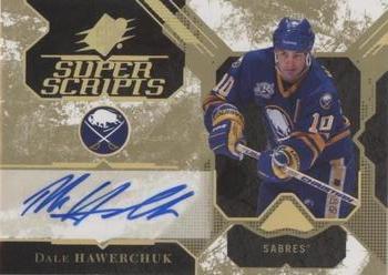 2017-18 SPx - Super Scripts #SS-DH Dale Hawerchuk Front
