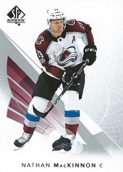 2017-18 SP Authentic #25 Nathan MacKinnon Front