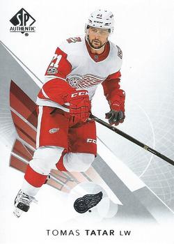 2017-18 SP Authentic #47 Tomas Tatar Front