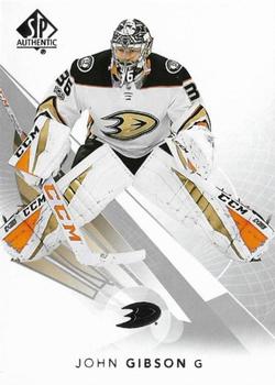 2017-18 SP Authentic #81 John Gibson Front