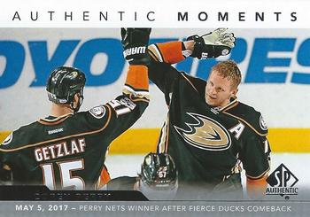 2017-18 SP Authentic #106 Corey Perry Front