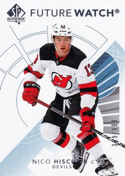 2017-18 SP Authentic #145 Nico Hischier Front