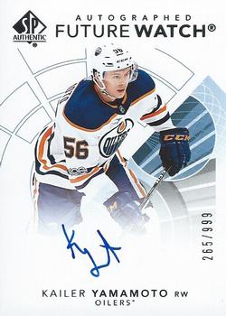 2017-18 SP Authentic #160 Kailer Yamamoto Front