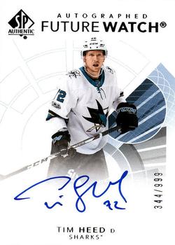 2017-18 SP Authentic #178 Tim Heed Front