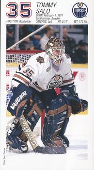 1999-00 Edmonton Oilers #NNO Tommy Salo Front